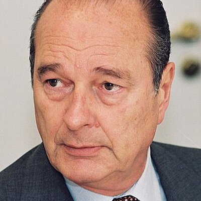 Portrait of Jacques Chirac