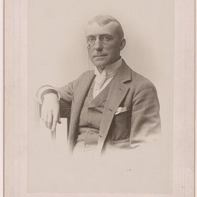 Portrait of James Whitcomb Riley