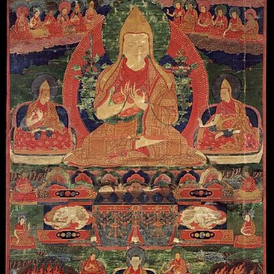 Portrait of Je Tsongkhapa