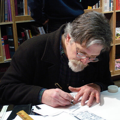 Portrait of Jim Woodring