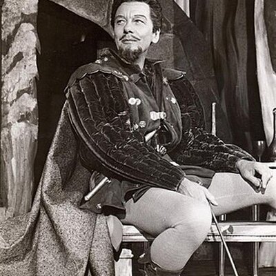 Portrait of John Gielgud