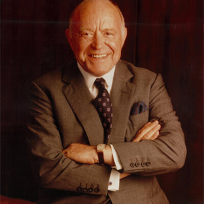 Portrait of John Kluge