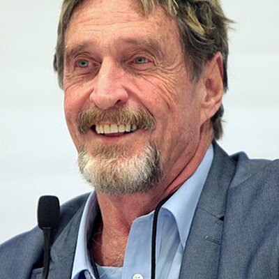 Portrait of John McAfee