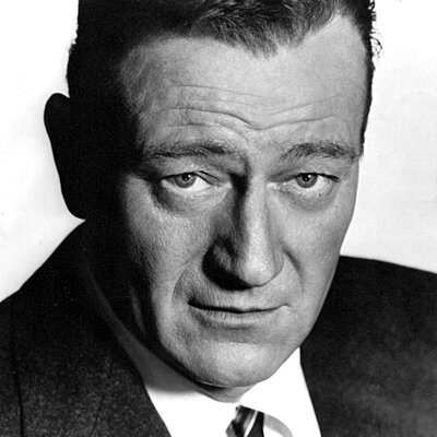 Portrait of John Wayne