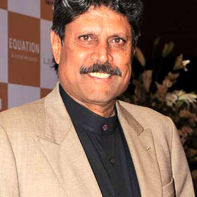 Portrait of Kapil Dev