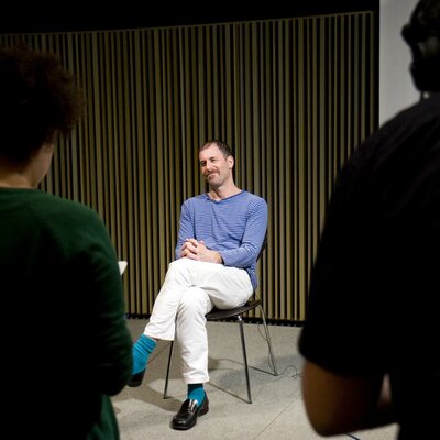 Portrait of Kenneth Goldsmith