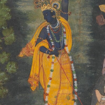 Portrait of Krishna