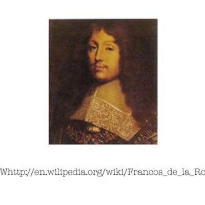 Portrait of La Rochefoucauld