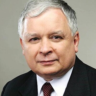Portrait of Lech Kaczynski