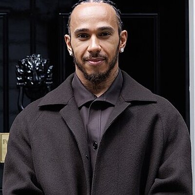 Portrait of Lewis Hamilton