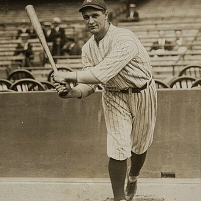 Portrait of Lou Gehrig