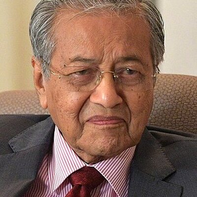 Portrait of Mahathir Mohamad
