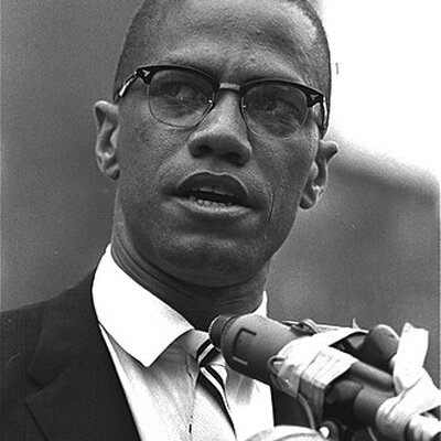 Portrait of Malcolm X