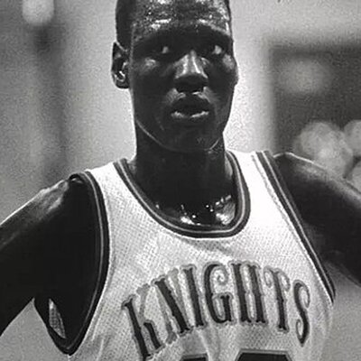 Portrait of Manute Bol