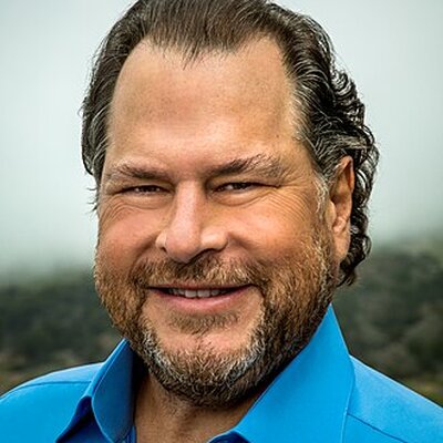 Portrait of Marc Benioff