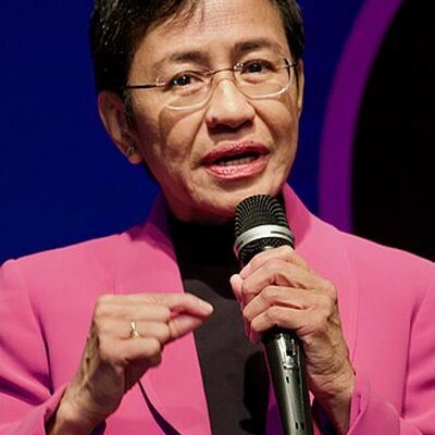 Portrait of Maria Ressa