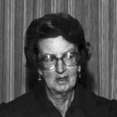 Portrait of Mary Leakey