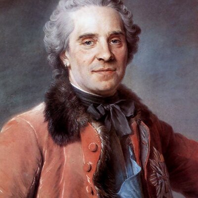 Portrait of Maurice de Saxe