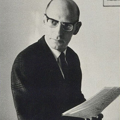 Portrait of Michel Foucault