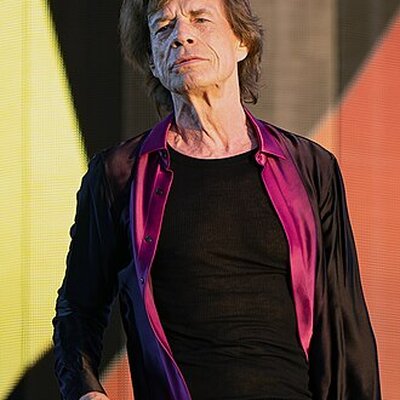 Portrait of Mick Jagger