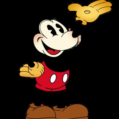 Portrait of Mickey Mouse