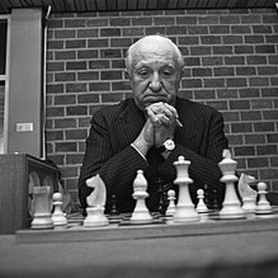 Portrait of Miguel Najdorf