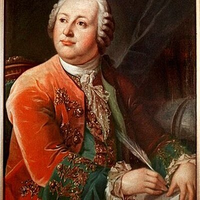 Portrait of Mikhail Lomonosov