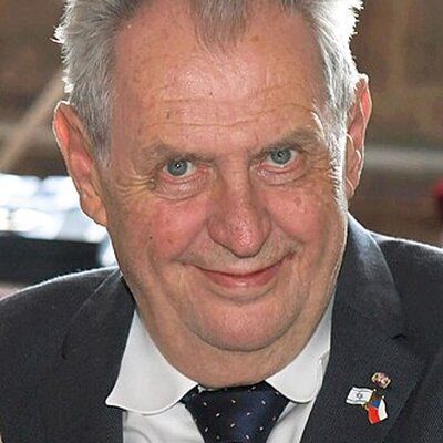 Portrait of Milos Zeman