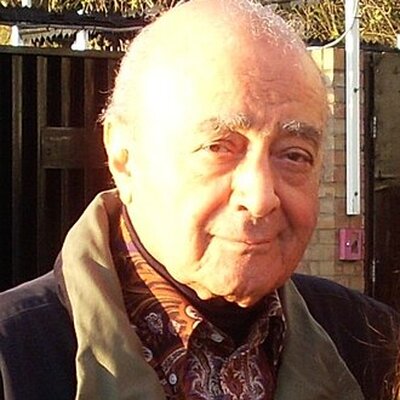 Portrait of Mohamed Al-Fayed