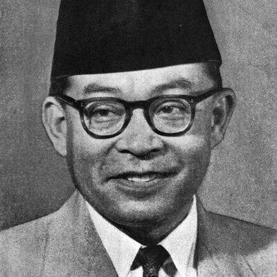 Portrait of Mohammad Hatta