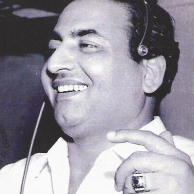 Portrait of Mohammed Rafi