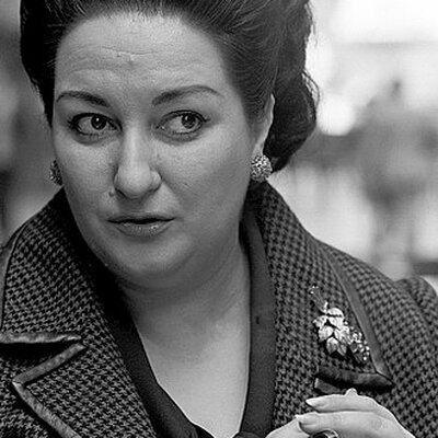 Portrait of Montserrat Caballe