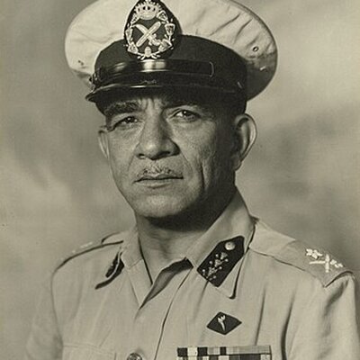 Portrait of Muhammad Naguib