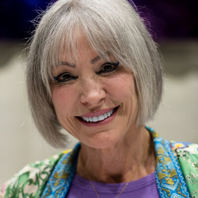 Portrait of Nana Visitor