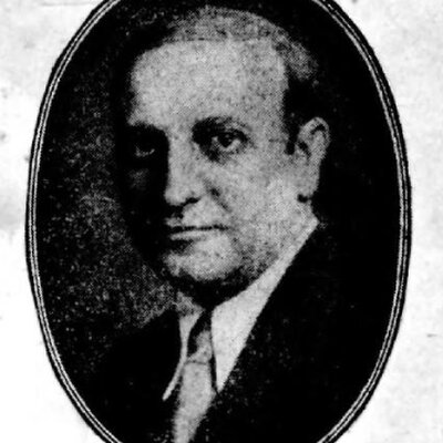 Portrait of Nat Fleischer