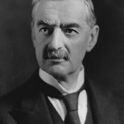 Portrait of Neville Chamberlain
