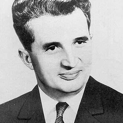 Portrait of Nicolae Ceausescu