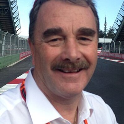 Portrait of Nigel Mansell