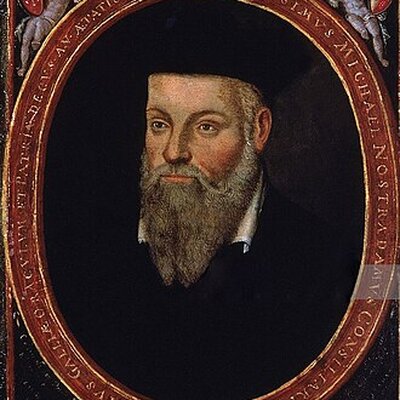 Portrait of Nostradamus