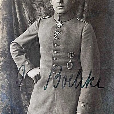Portrait of Oswald Boelcke