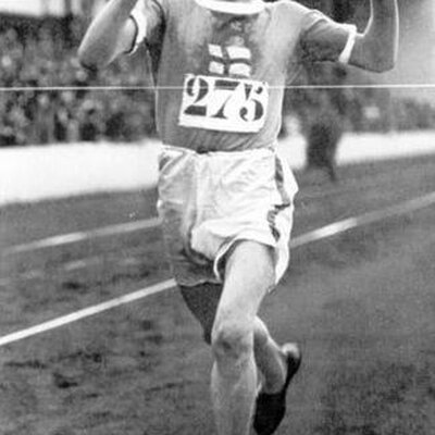 Portrait of Paavo Nurmi