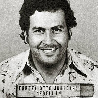 Portrait of Pablo Escobar