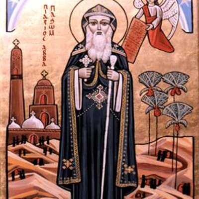 Portrait of Pachomius the Great
