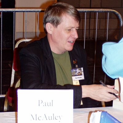 Portrait of Paul J. McAuley