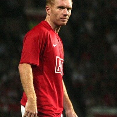 Portrait of Paul Scholes