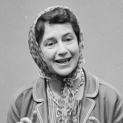 Portrait of Peggy Ashcroft