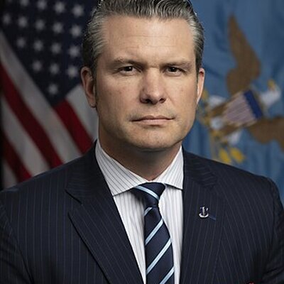 Portrait of Pete Hegseth