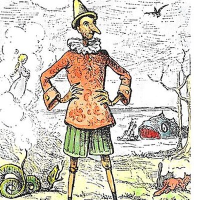 Portrait of Pinocchio