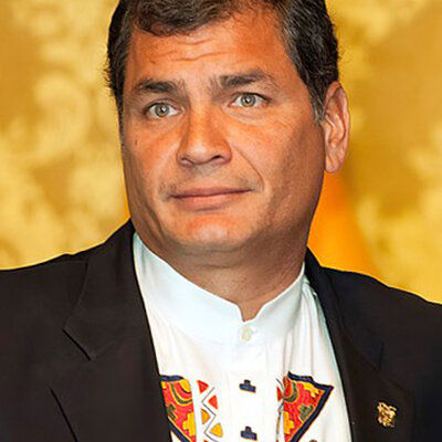 Portrait of Rafael Correa