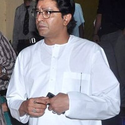 Portrait of Raj Thackeray